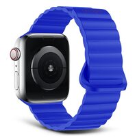 DECODED SILICONE TRACTION LOOP STRAP LITE FOR APPLE WATCH 42/44/45/49MM | GALACTIC BLUE