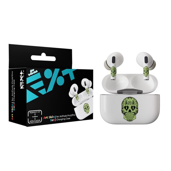 NOA ArtSkin for AirPods Pro (1st & 2nd Gen) | Glowing Skull
