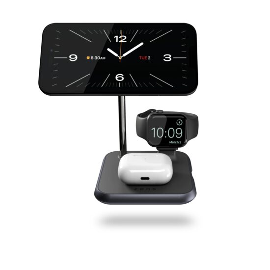 ZENS 4-IN-1 MAGNETIC + WATCH WIRELESS CHARGER