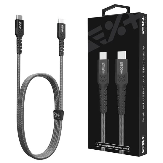 NOA Braided Cable USB-C to USB-C | Space Gray