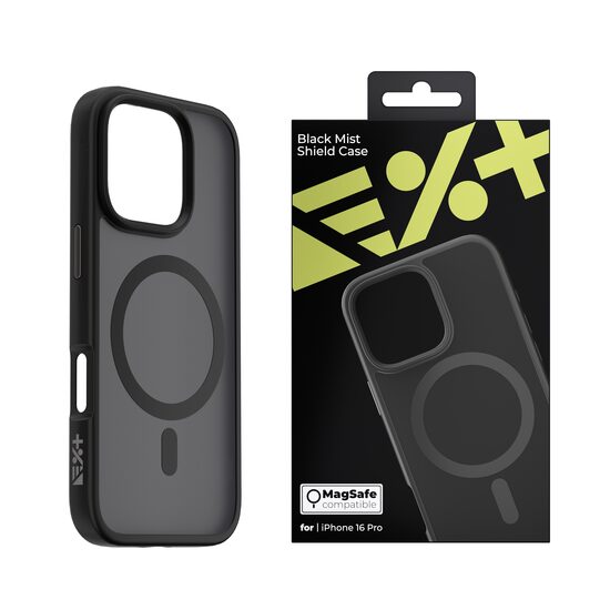NOA Mist Shield Case for iPhone 16 Pro | Black