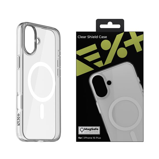 NOA Clear Shield Case for iPhone 16 Plus