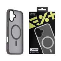 NOA Mist Shield Case for iPhone 16 Plus | Grey