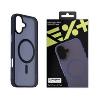 NOA Mist Shield Case for iPhone 16 Plus | Midnight