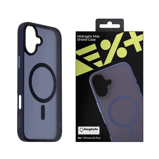 NOA Mist Shield Case for iPhone 16 Plus | Midnight