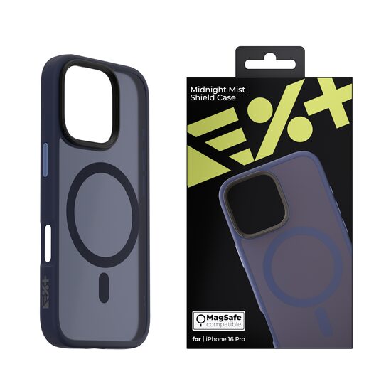 NOA Mist Shield Case for iPhone 16 Pro | Midnight