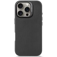 DECODED Leather Backcover for iPhone 16 Pro | Black