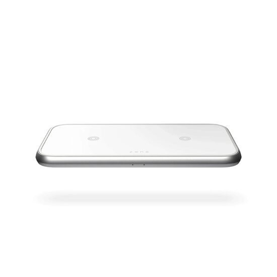 ZENS Wireless charger Aluminium Series Dual Wireless Charger