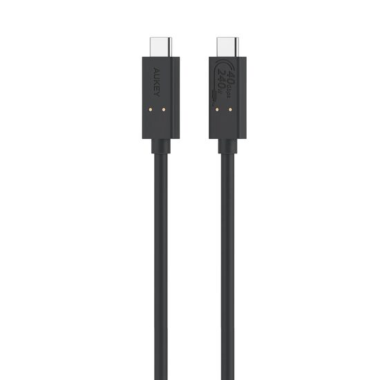 AUKEY Hyper Link CC 240W USB4 Gen 3 USB-C to C Cable 0.8m