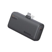 AUKEY Spark Mini 5000 Portable Power Bank with Built-in USB-C Port Gray