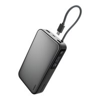 AUKEY Spark Sling 20000 Compact Fast Charging Power Bank with Built-in USB-C Cable