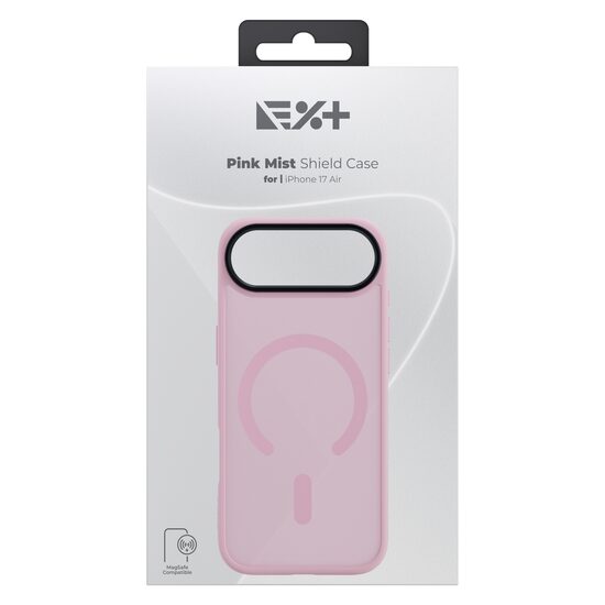 NOA Pink Mist Shield Case for iPhone 17 Air | MagSafe Compatible