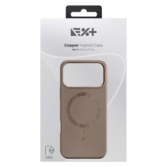 NOA Hybrid Case for iPhone 17 Pro | Copper | MagSafe Compatible