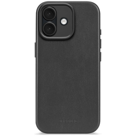 Decoded Leather Backcover For Iphone 17 - Black