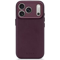 Decoded Leather Backcover For Iphone 17 Pro Max Dark Ruby
