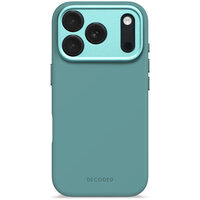 Decoded Antimicrobial Silicone Backcover For Iphone 17 Pro  - Retro Blue