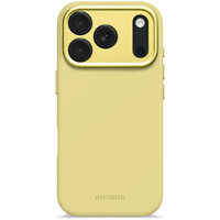 Decoded Antimicrobial Silicone Backcover For Iphone 17 Pro  - Yuma Yellow