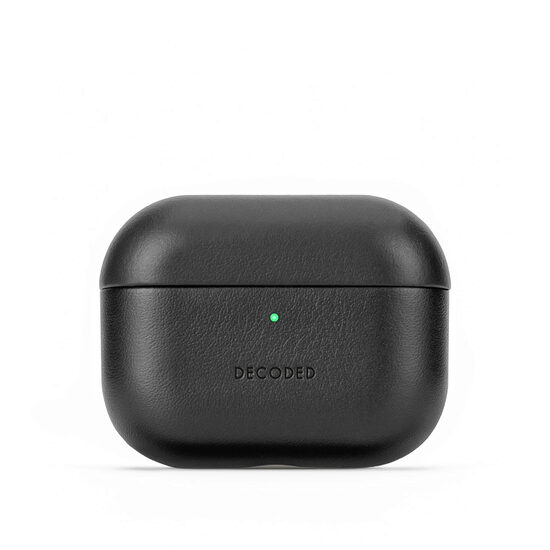 DECODED Leather Case AirPods Pro 3 - Black