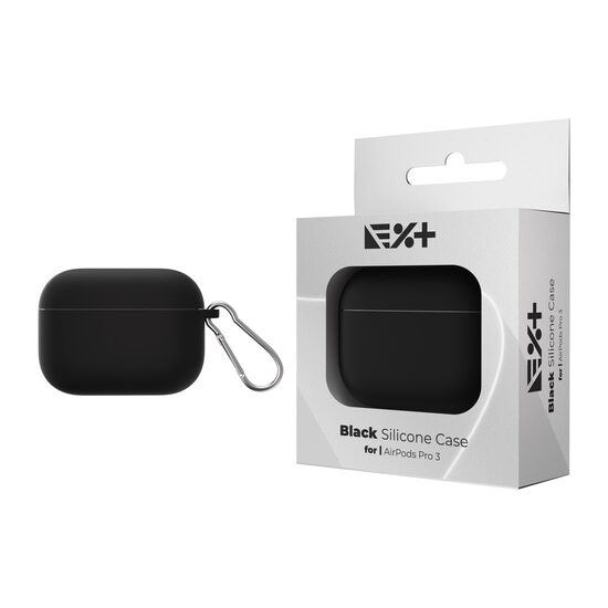 NOA AIRPODS PRO 3ND GEN SILICONE CASE | BLACK