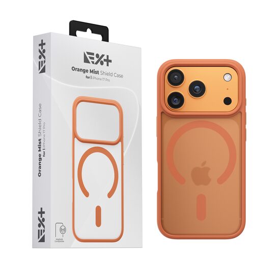 NOA Orange Mist Shield Case For iPhone 17 Pro | MagSafe Compatible