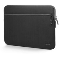 TRUNK 14" MacBook Textile sleeve with pocket Black