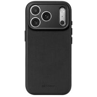 DECODED Leather Backcover for iPhone 18 Pro | Black