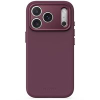 DECODED AntiMicrobial Silicone Backcover for iPhone 18 Pro | Plum