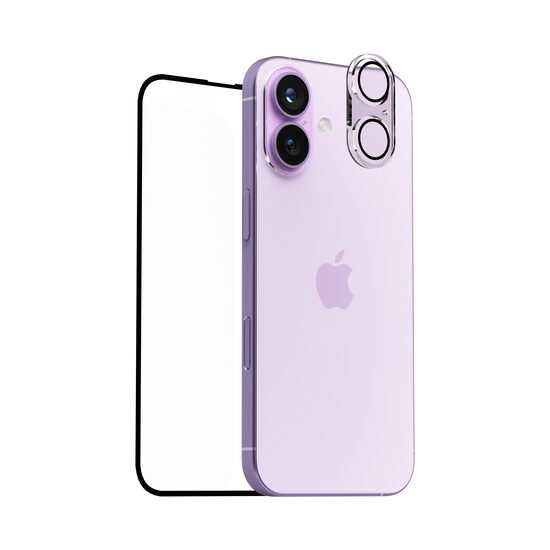 Bundle: NOA Clear Screen Protector and Cam Glass Protector for iPhone 17