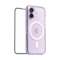 Bundle: NOA Clear Screen Protector and Clear Case for iPhone 17