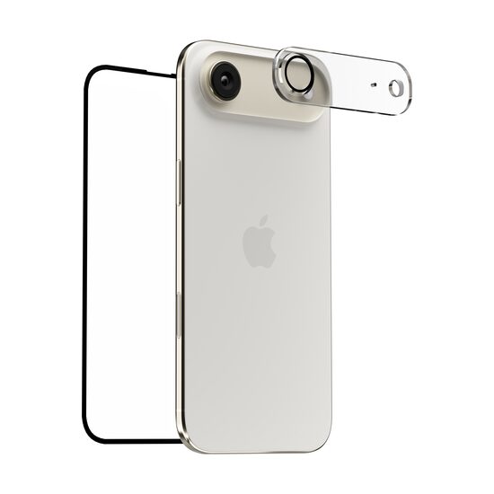 Bundle: NOA Clear Screen Protector and Cam Glass Protector for iPhone 17 Air