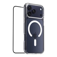 Bundle: NOA Clear Screen Protector and Clear Case for iPhone 17 Pro Max