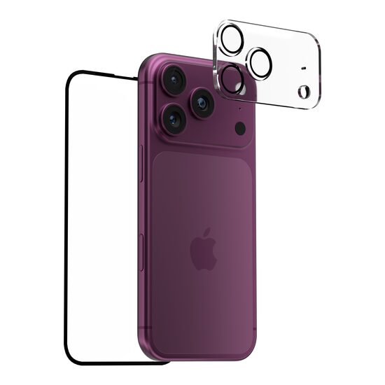 Bundle: NOA Clear Screen Protector and Cam Glass Protector for iPhone 18 Pro