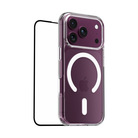 Bundle: NOA Clear Screen Protector and Clear Case for iPhone 18 Pro