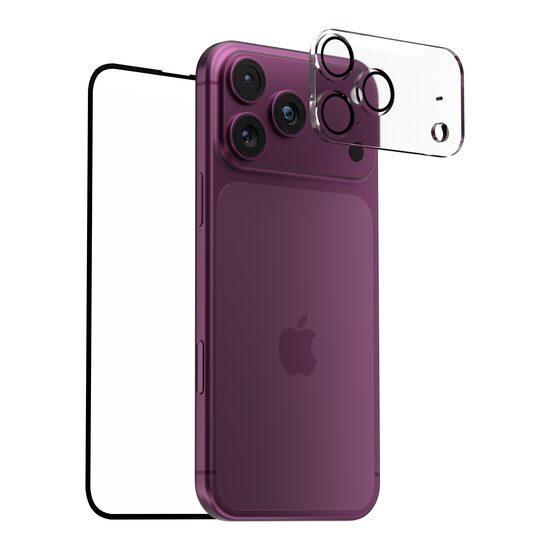 Bundle: NOA Clear Screen Protector and Cam Glass Protector for iPhone 18 Pro Max