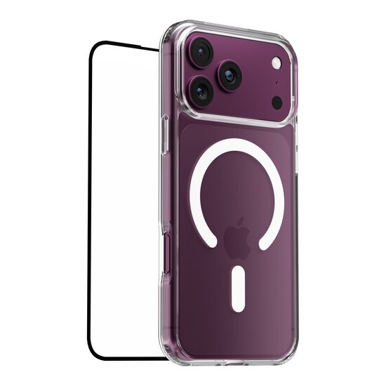 Bundle: NOA Clear Screen Protector and Clear Case for iPhone 18 Pro Max