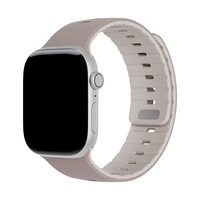 DECODED Silicon DuoLock Sports Band for 42 mm - Taupe