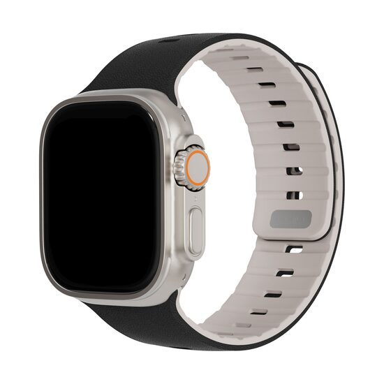 DECODED Silicon DuoLock Sports Band for 49 mm - Black