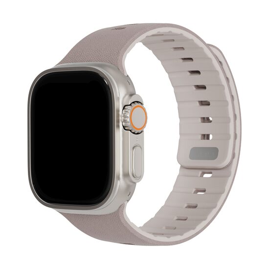 DECODED Silicon DuoLock Sports Band for 49 mm - Taupe