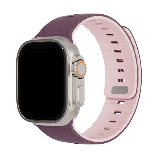 DECODED Silicon DuoLock Sports Band for 49 mm - Purple