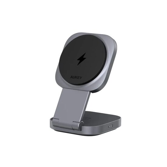 AUKEY MagFusion L Plus Foldable 2-in-1 Magnetic Wireless Charger 25W