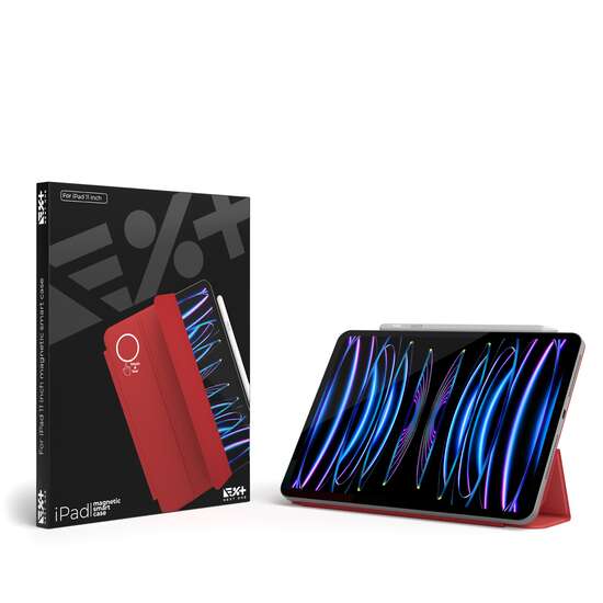 NOA Magnetic Smart Case for iPad 11" | Red