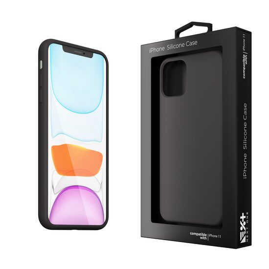 NOA Silicone Case for iPhone 11 | Black