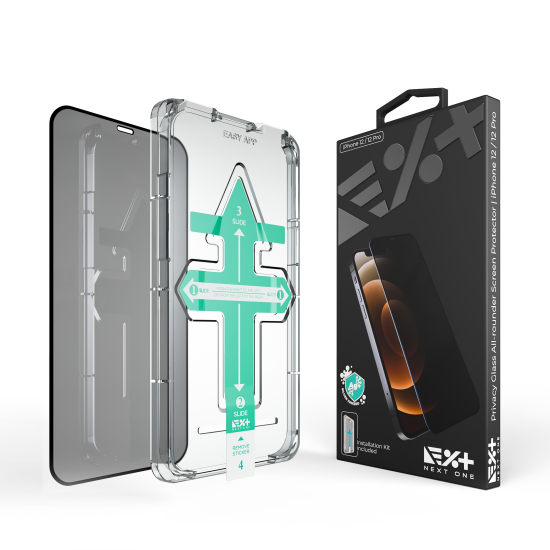 NOA All-rounder Privacy Glass Screen Protector for iPhone 12 / 12 Pro