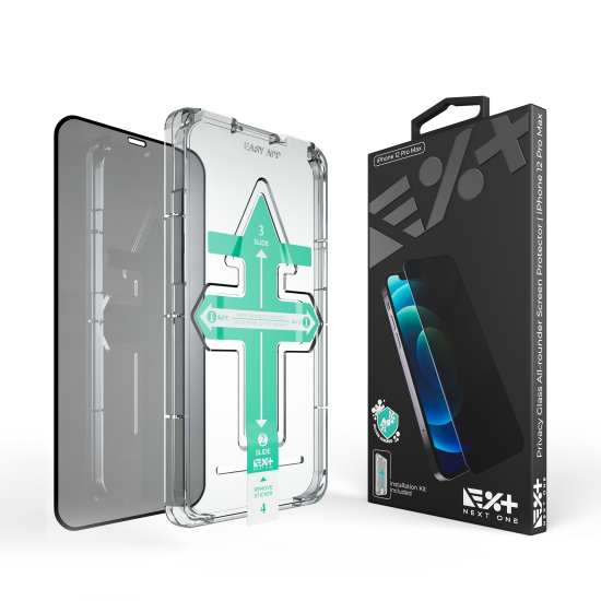 NOA All-rounder Privacy Glass Screen Protector for iPhone 12 Pro Max