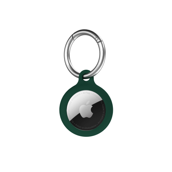 NOA Secure Silicone Key Clip for AirTag | Leaf Green