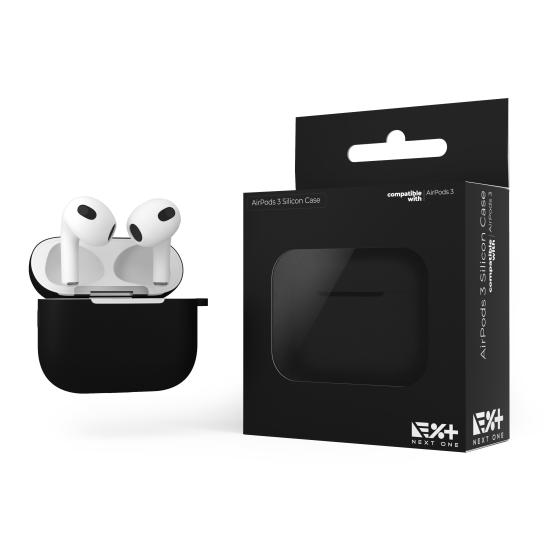 NOA Silicone Case for AirPods 3 | Black